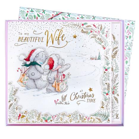 Beautiful Wife Me to You Bear Giant Boxed Christmas Card £14.99